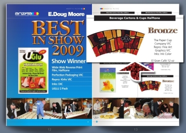 TPCC: The Winner - BEST IN SHOW 2009 Report on ANZFTA Flexo Magazine Christmas 2009