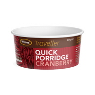 136_FC08 280ml Food Container Whiles Quick Porridge Cranberry